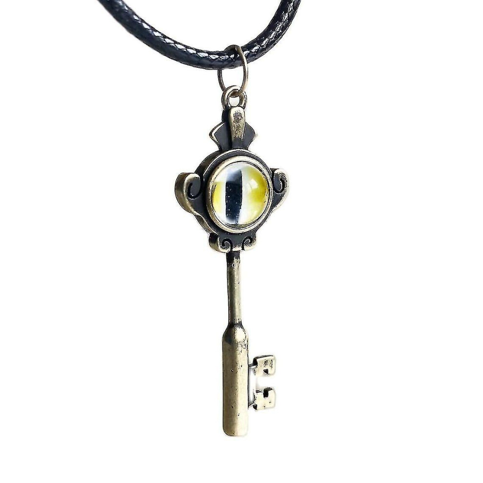 The Owl Classic House Necklace Portal Key Bronze Plated Metal Pendant For Cartoon Fans Cosplay Party Jewelry Gift