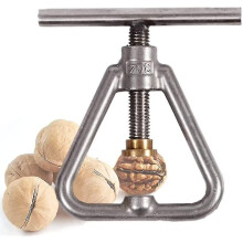 Nut Cracker Stainless Steel Pecan Cracker Walnut Cracker Heavy Duty Nutcracker