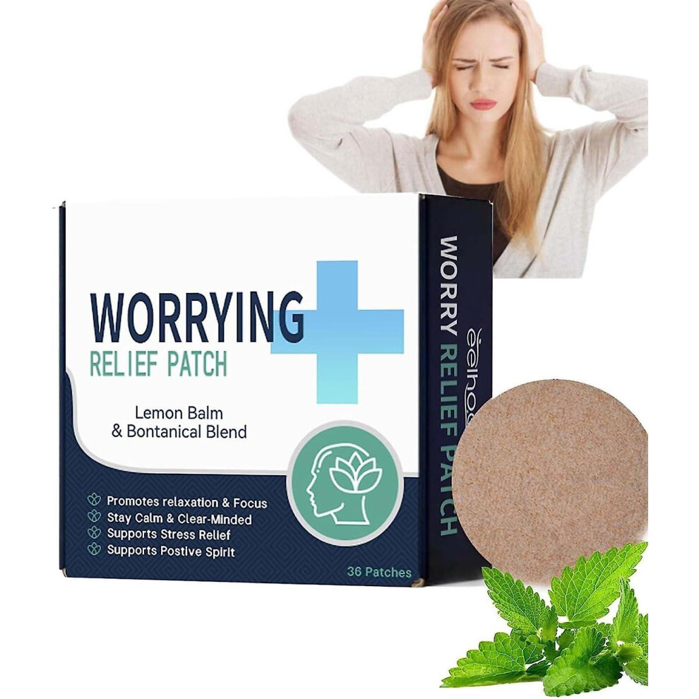 (1 box) Anxiety Relief Patch, Worrying Relief Patch, Anti Stress Patch, Stress Relief Patch, Worrying Relief Patch For Adults Natural Mood Support