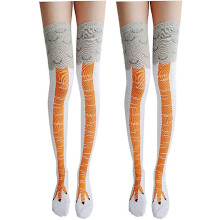 (2 Pairs Chicken Feet Socks Novelty Funny Crazy Chicken Legs Socks Turkey Socks Funny Gifts For Party) 2 Pairs Chicken Feet Socks Novelty Funny Crazy Chicken Legs Socks Turkey Socks Funny Gifts For Party