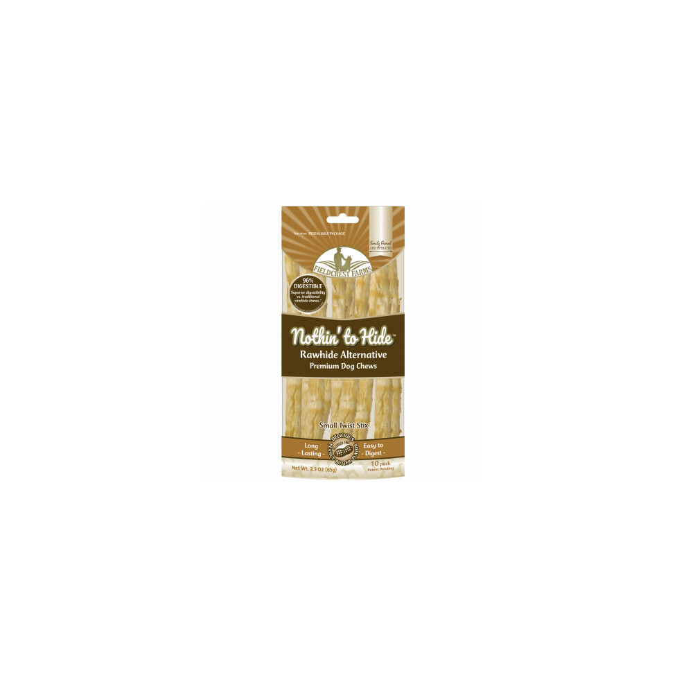 Photos - Dog Food Fieldcrest Farms NTH 10PK PB Twist Stix 170 