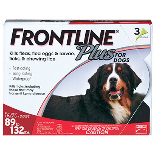 Flea & Tick Killer, For XL Dogs, 3-Doses -287310