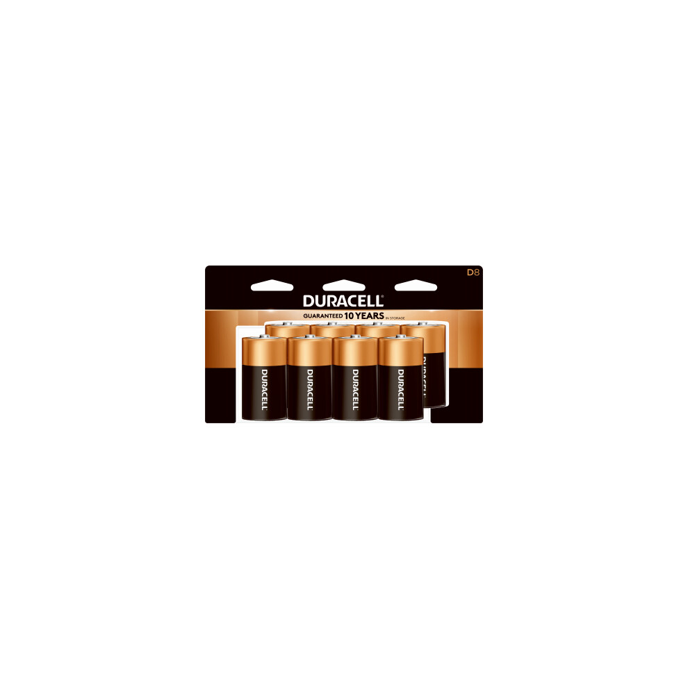 Alkaline Batteries, D, 8-Pk. -MN13R8DWZ17