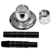 Tub & Shower Flange, Universal, Adjustable, Chrome 10311