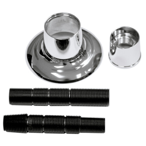 Tub & Shower Flange, Universal, Adjustable, Chrome 10311