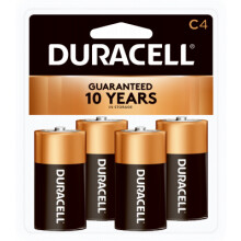Alkaline Batteries, C, 4-Pk. -MN1400R4ZX