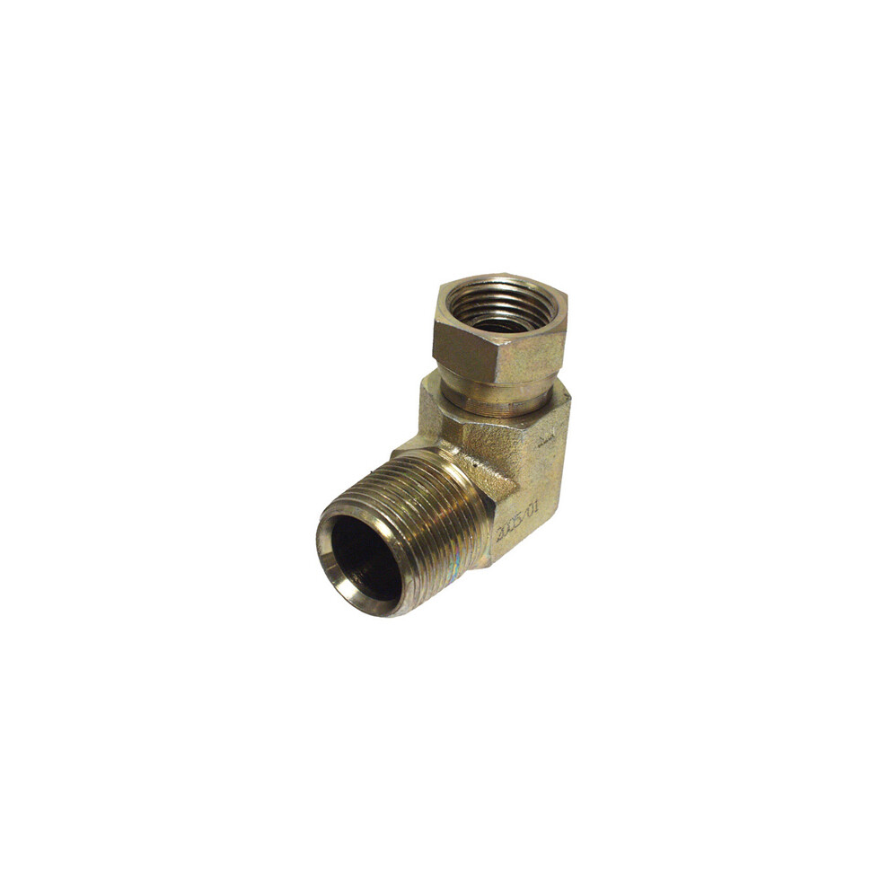 .5-In. Male Pipe X .5-In. Female Pipe Swivel Hydraulic Adapter, 90-Degree Swivel 39005175 725559051876