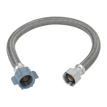 Faucet Water Supply Line, .5 IP x .5 IP x 12-In. -PSB840