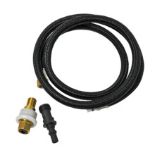 Faucet Side Spray Hose, Universal, Braided Nylon, 48-In. 10340