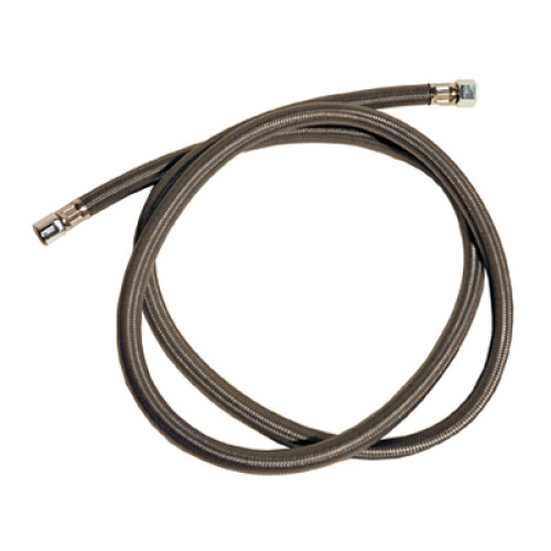 Faucet Hose, Pull-Out, Braided Gray Nylon, 57-In. -10912
