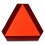 "Slow Moving" Vehicle Sign, Steel 2-CH 1