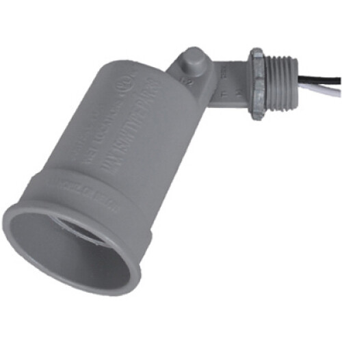 Gray Weatherproof Porcelain Socket Lampholder -LH150-2
