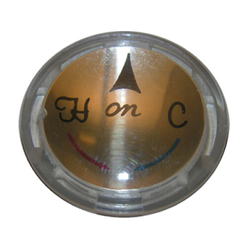 Delta, Single Lever Acrylic Handle Button -0-6025