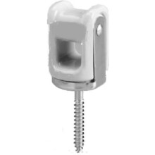 Porcelain Wire Holder, Radio/Midget Type, 1-1/2-In. -60416