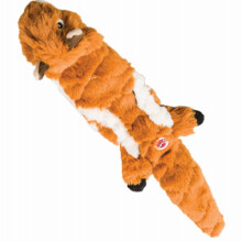 Quilted Chipmunk Stuffing-Free Dog Toy, 14-In. 54218