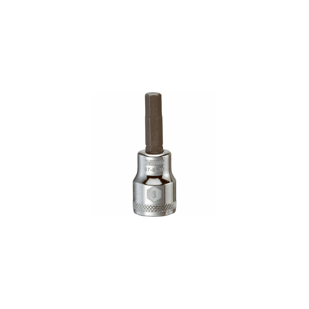 Hex Bit Socket, 3/8-In. Drive, 6mm, DWMT87973OSP