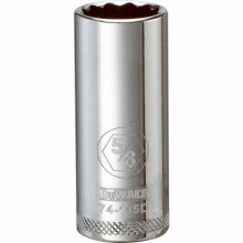 SAE Socket, Deep, 12-Point, 5/8 In., 3/8 In. Drive - DWMT74145OSP