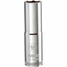 Metric Deep Socket, 6-Point, 1/2-In. Drive, 15mm DWMT93530OSP