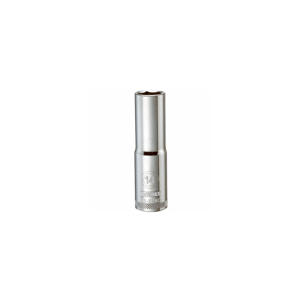 Metric Deep Socket, 6-Point, 1/2-In. Drive, 14mm DWMT93529OSP