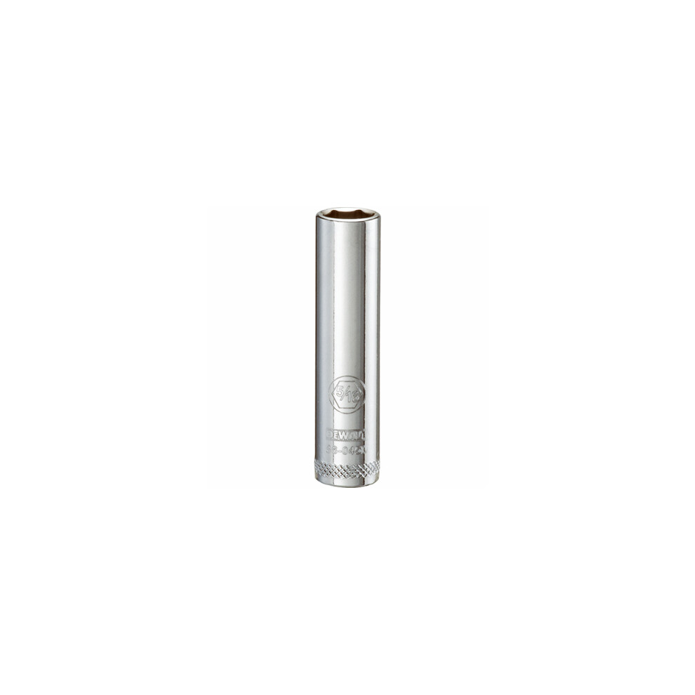 SAE Socket, Deep, 6-Point, 5/16-In., 1/4-In. Drive DWMT86045OSP