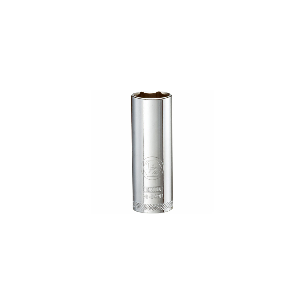 SAE Socket, Deep, 6-Point, 1/2 In., 1/4 In. Drive - DWMT86049OSP