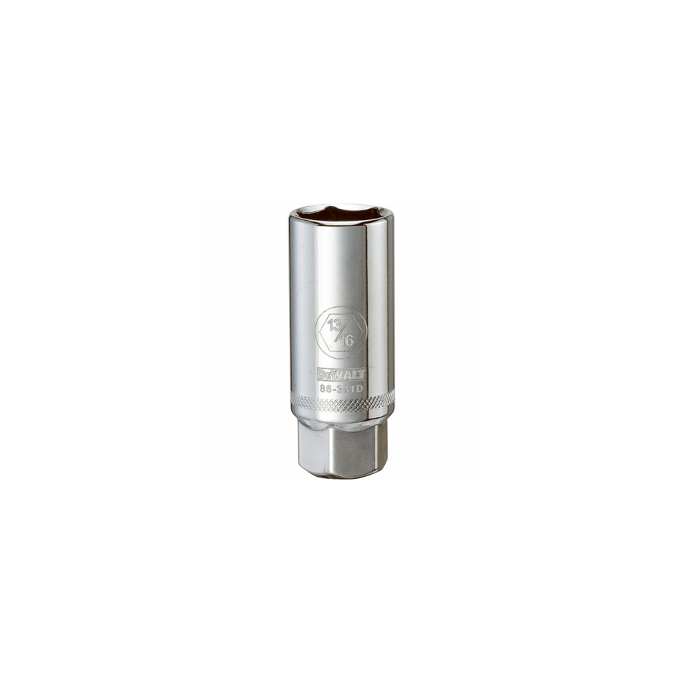 Spark Plug Socket, 6-Point, 13/16-In., 3/8-In. Drive DWMT86381OSP