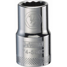 SAE Socket, Shallow, 12-Point, 1/2-In., 1/2-In. Drive DWMT74560OSP
