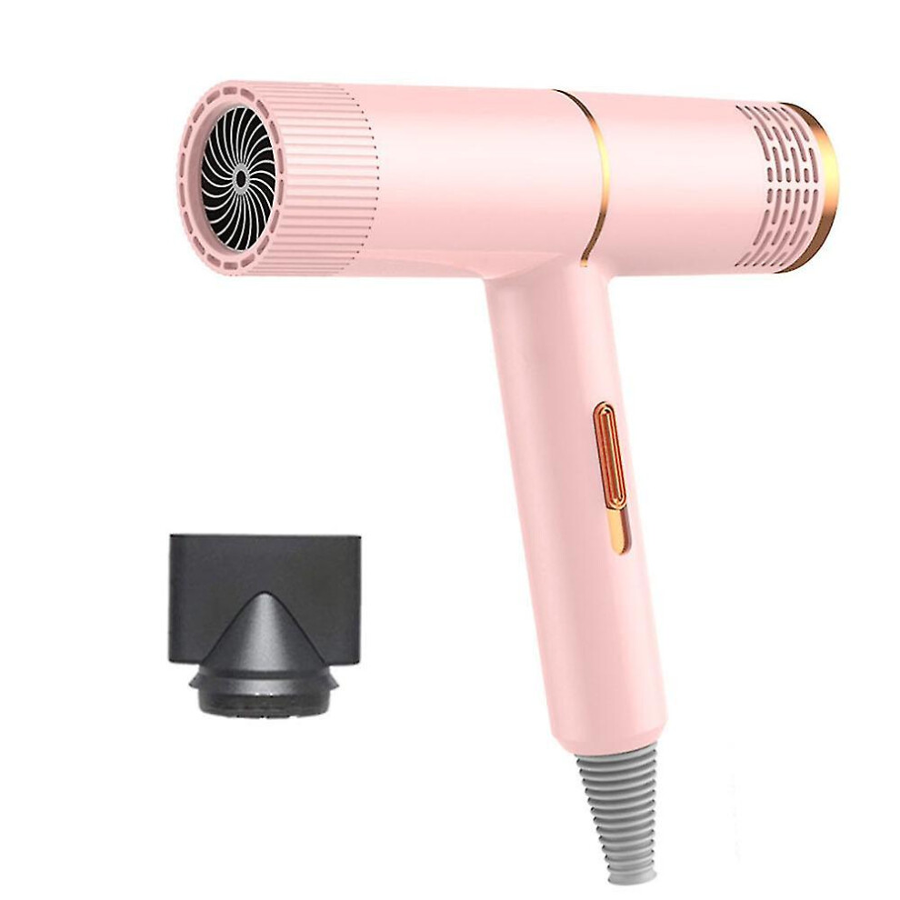 Pink (Pink) Professional Hair Dryer Infrared Negative Ionic Blow Dryer Hot