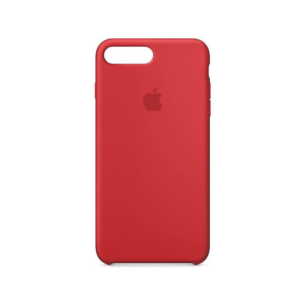 (Red) Silicone Phone Case For Iphone 7 Plus Red 4522139388379