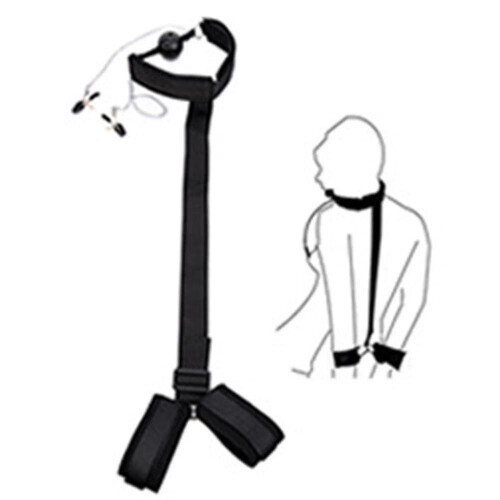 Open Breathable Mouth Ball With Adjustable Straps 1