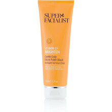 Vitamin C + Brighten Gentle Daily Micro Polish Wash Face Wash Removing Dead Cells Daily Impurities Biodegradable Micro Beads Vegan Friendly 125ml
