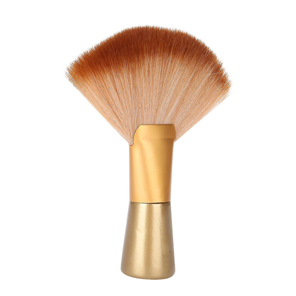 Soft Large Fan-shaped Salon Stylist Barber Neck Face Duster Hair Brush Hair Cutting Tools