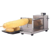 Stainless Steel Potato Slicer Chips Cutter Manual Tornado Potato Machine Spiral Twisted Xianning