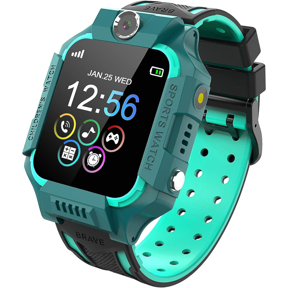 Kids Smartwatch, Child Watch Phone With Two Way Talk Mp3 Camera Calculator Recorder And Sos Game Watch For 3-15 Years Old Boys Girls Birthday Gifts