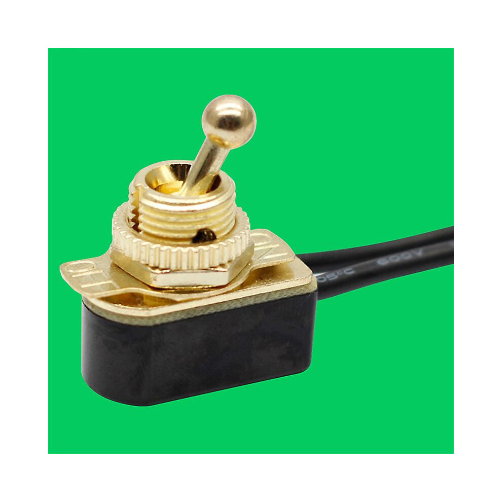 Ac 250v 6a On/off Prewired Standard Toggle Switch With Wire Cable Mt-2021 Spst
