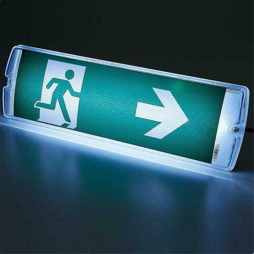 Led Emergency Light Escape Route Light Te Emergency Lighting Emergency Exit Exit Emergency Light Battery Dhl