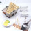 500pcs Bamboo Paddle Skewers Barbecue Bamboo Skewers Cocktail Sticks for Barbeque Kebabs Cocktails 2