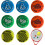 Funny Tennis Racket Dampers - Unique Vibration Absorbers (2 Sets) 1