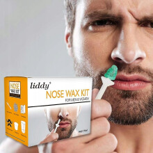 Nose Wax For Men And Women, Nasal Hair Removal Wax Kit With Highly Safe Applicator Wax Kita