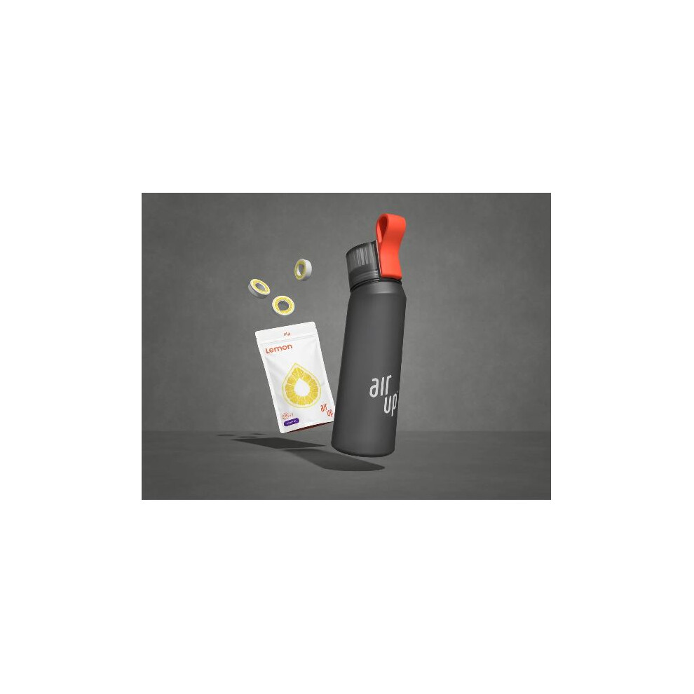 Classic Bottle, Charcoal Grey, 650 ml + 3 Pods