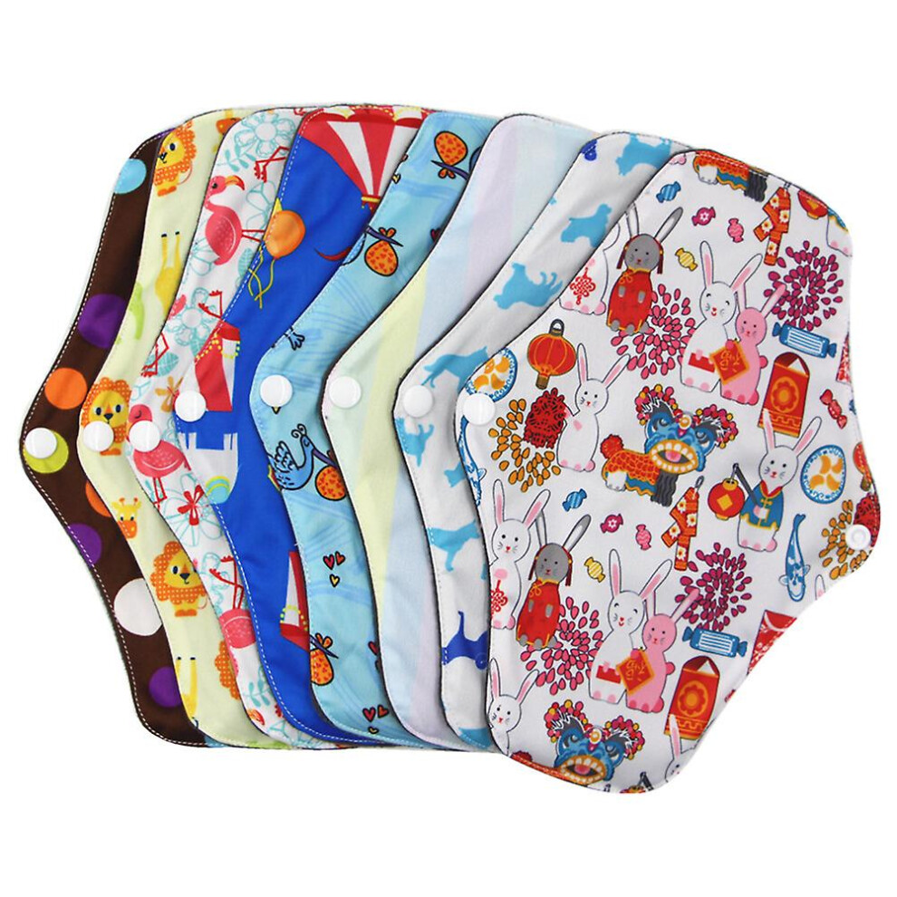 Women's Farfi Menstrual Pad Non-Slip Washable Reusable Ultra Water Absorbent Bamboo Panty Liner For