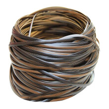 (Brown) 32m Patio Furniture Repair High Strength Plastic Rattan Wicker Kit Flat Portable New