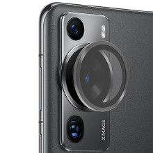 (Black, Style A Huawei P60) For Huawei P60/P60 Pro/P60 Art Camera Lens Protector Aluminum Alloy Trim Tempered Glass Rear Lens Fi