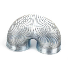 (silver) Walking Spring Toy Metal Fidget Toys