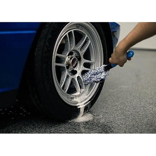 Barrel Blade - Microfiber Wheel Brush - Flat Head, Removable Cover, Firm And Bendable _a 1