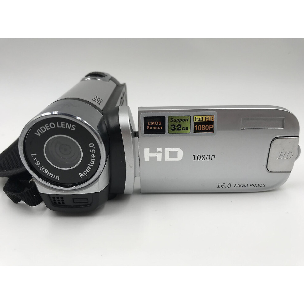 Digital Video Camera, Digital Camera Dv100 Hd 1080P 16 Million Pixels Black 4522139434502