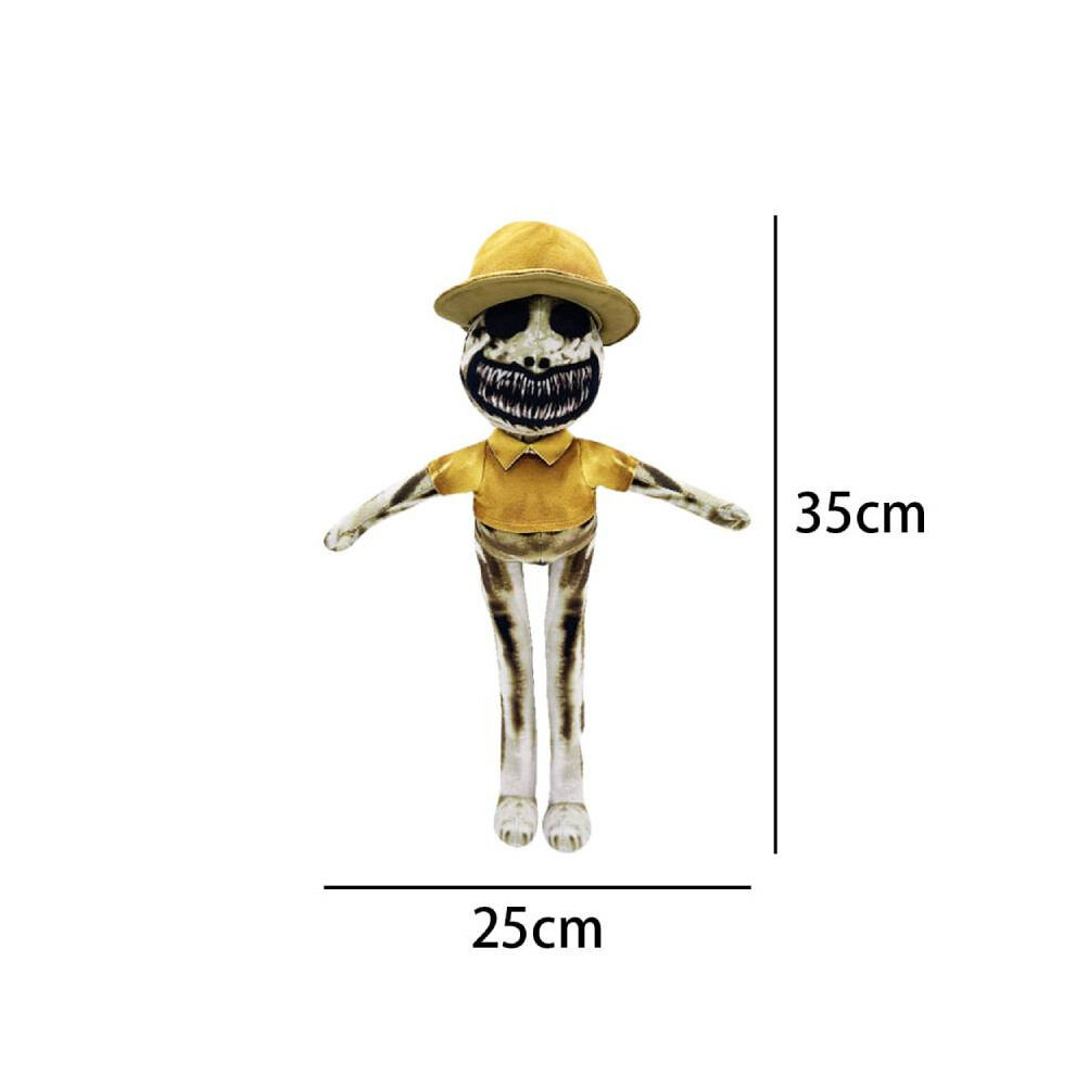 Veishet (Skull) Doll Zoonomaly Plush Game Peripheral Filling Toy Horror Game Fans Collection