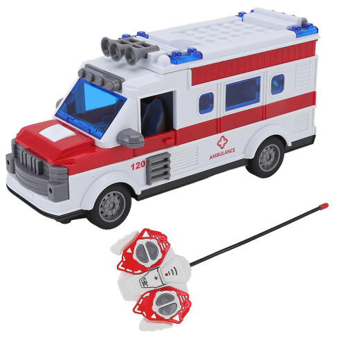 Remote Control Ambulance Children's Toys Four Way With Lights Remote ...