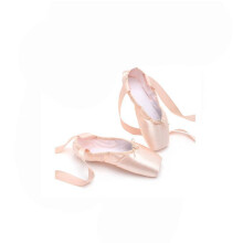 Ballet Pointe Shoes Statin Dance Shoes Ballet Shoes With Toe Caps And Ribbon For Women Girls 37