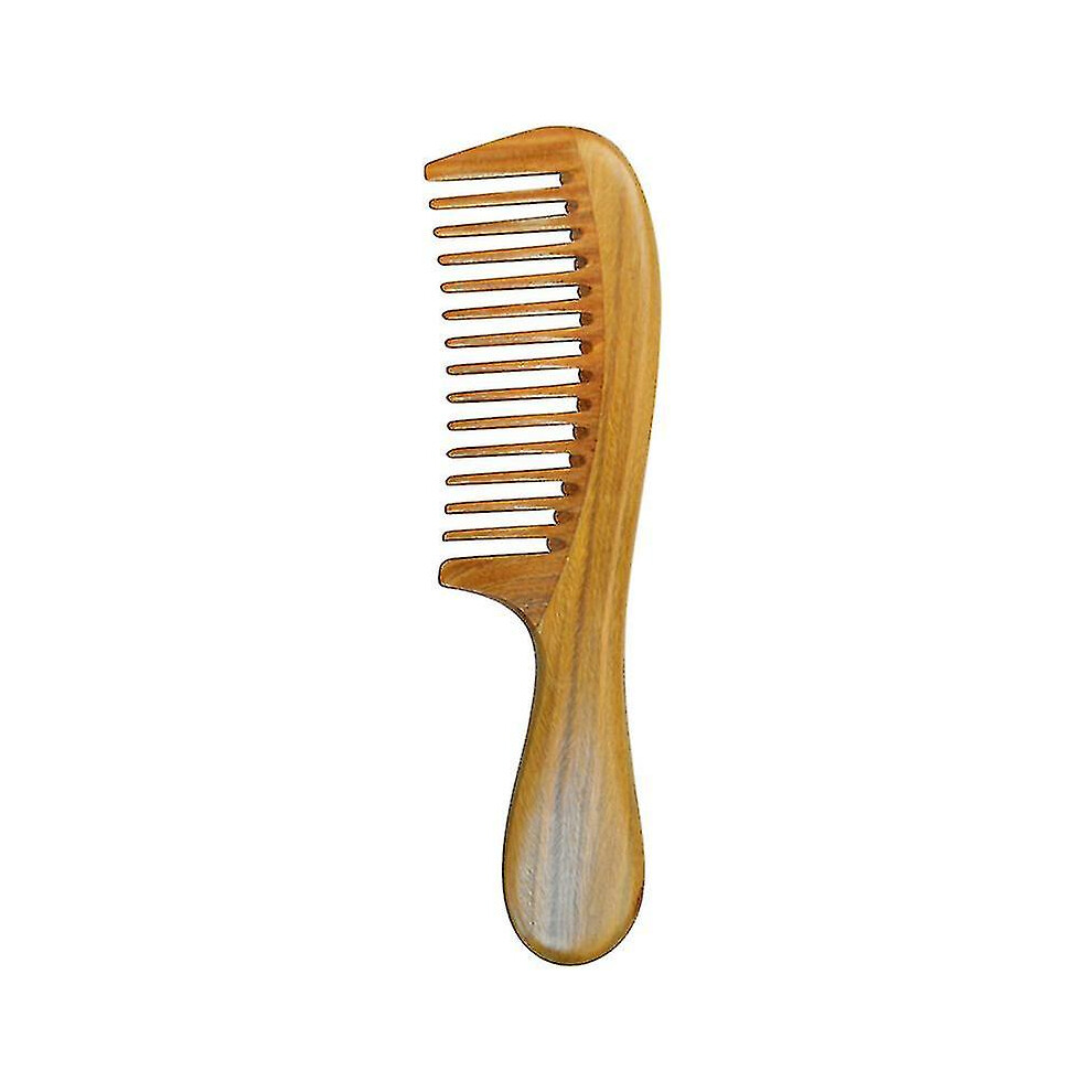 Wooden Comb Wide Tooth No Static Sandalwood Hair Comb Hair Care Gift Present For Men Women